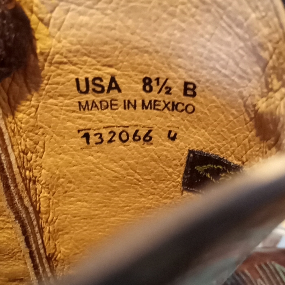 Gorgeous JB Dillon Western Cowboy Boots Size 8.5 - Picture 7 of 7
